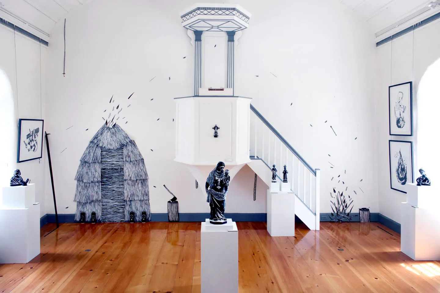 Intérieur de la Chapelle (source: Domaine Roman)