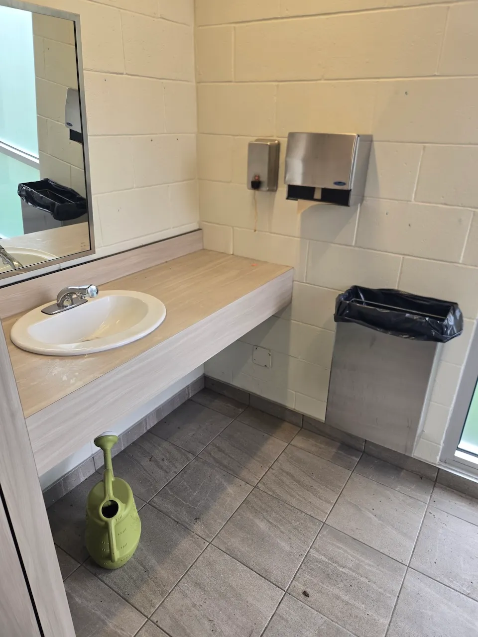 Salle de toilettes