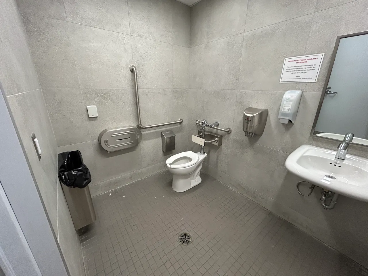 Main Pavilion - Outdoor Pool - Accessible Restroom