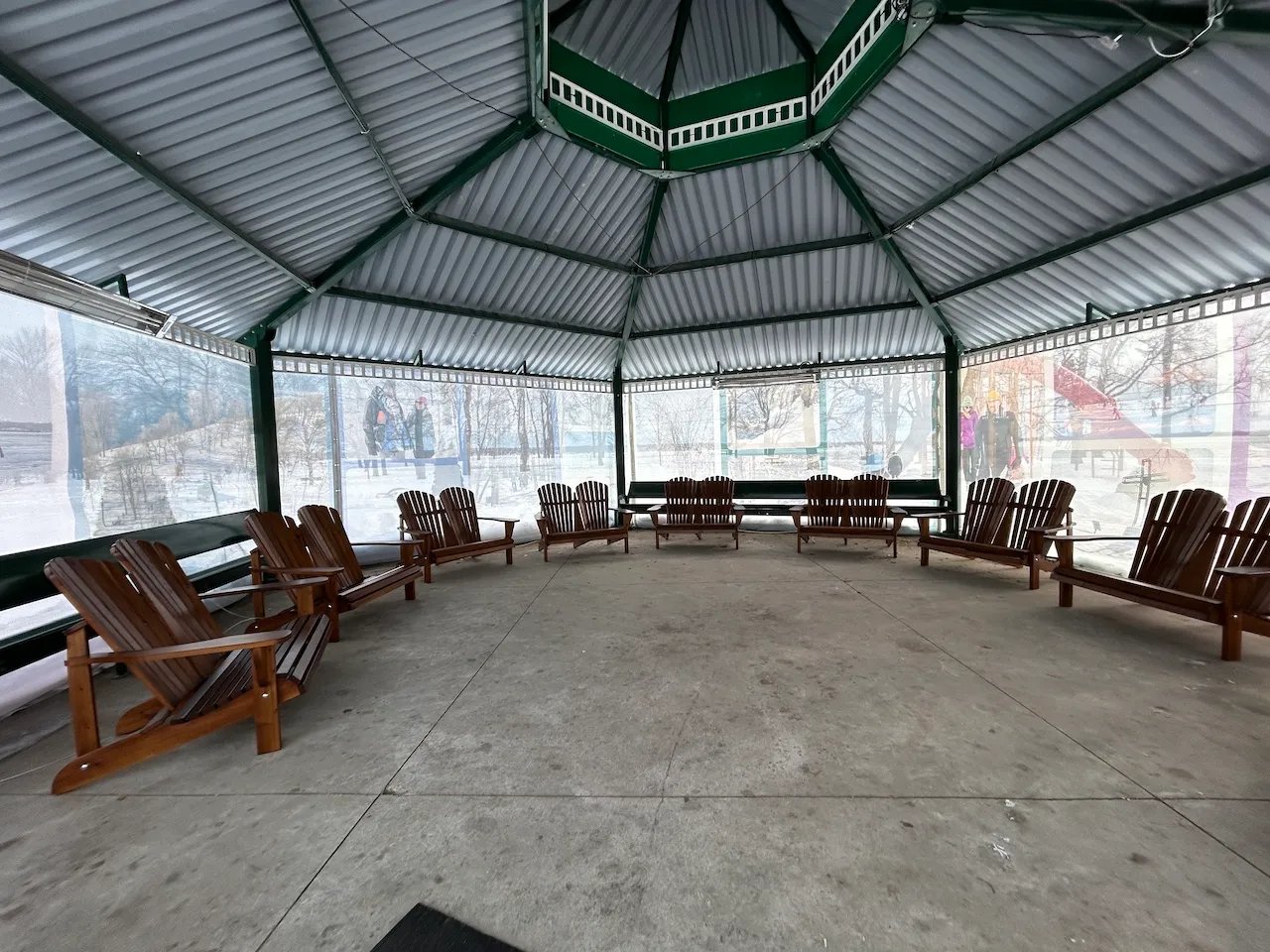 Préau Marmen (heating zone)