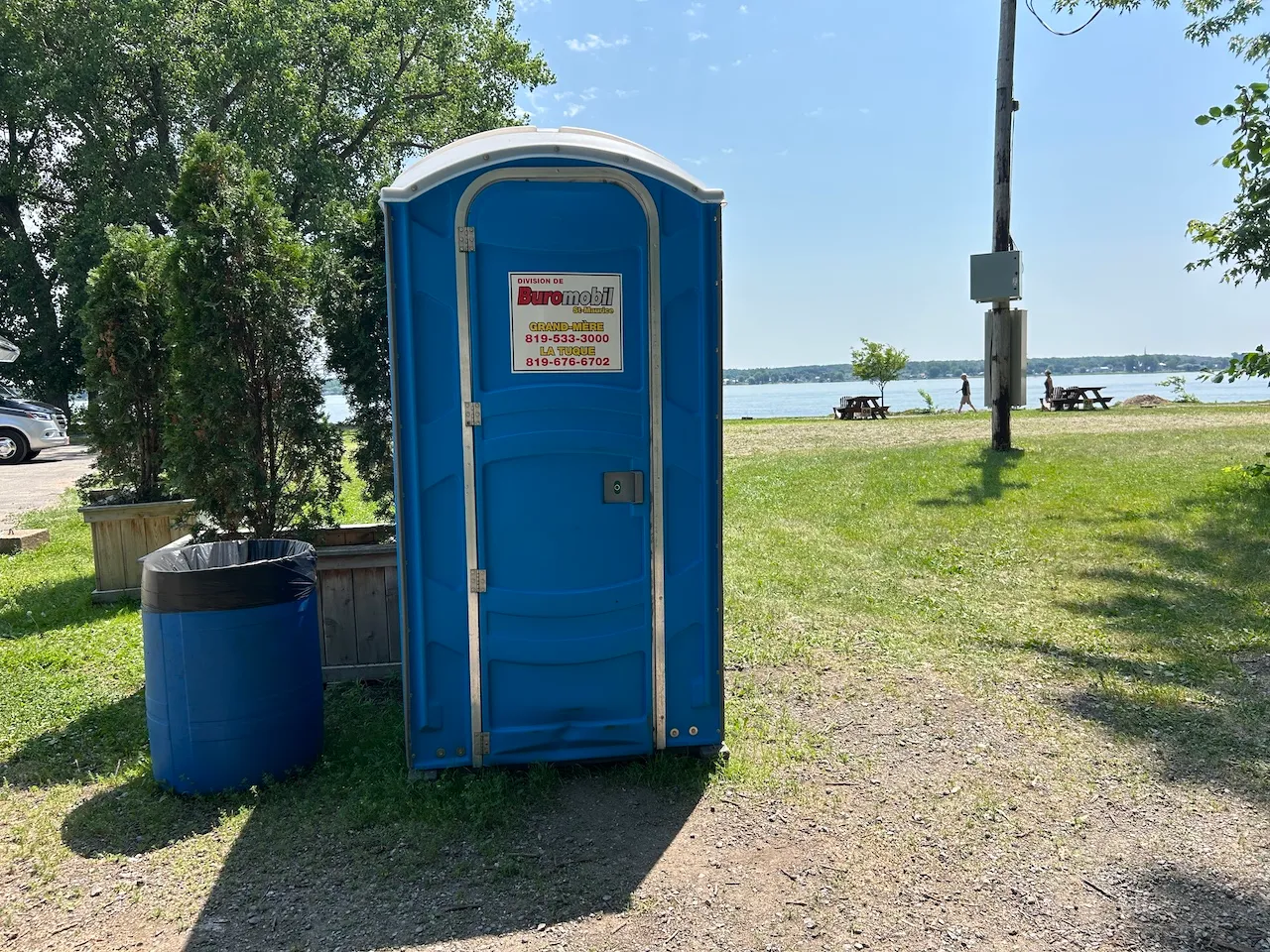 Go-Van - Chemical toilets near the sites