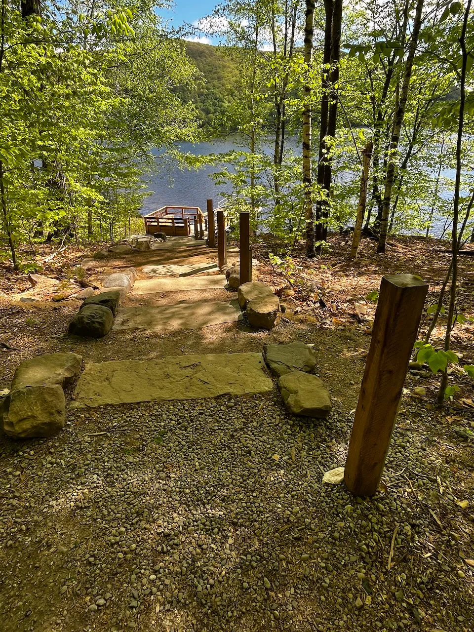 Hertel Lake Trail - Access to the Lookout - Not Accessible