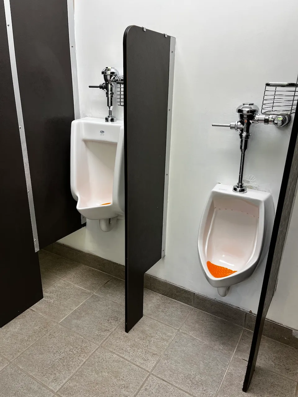 Cottage - washroom - urinals