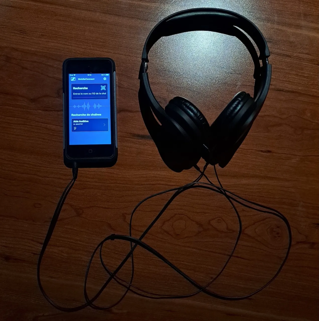 Audio assistance - Equipment available for loan