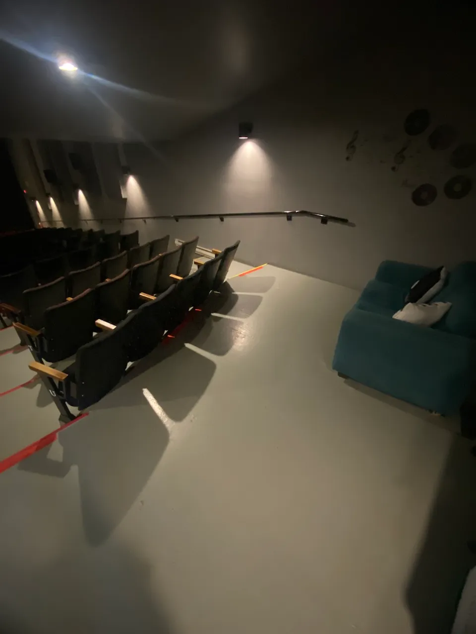 Reserved space - broadcast location