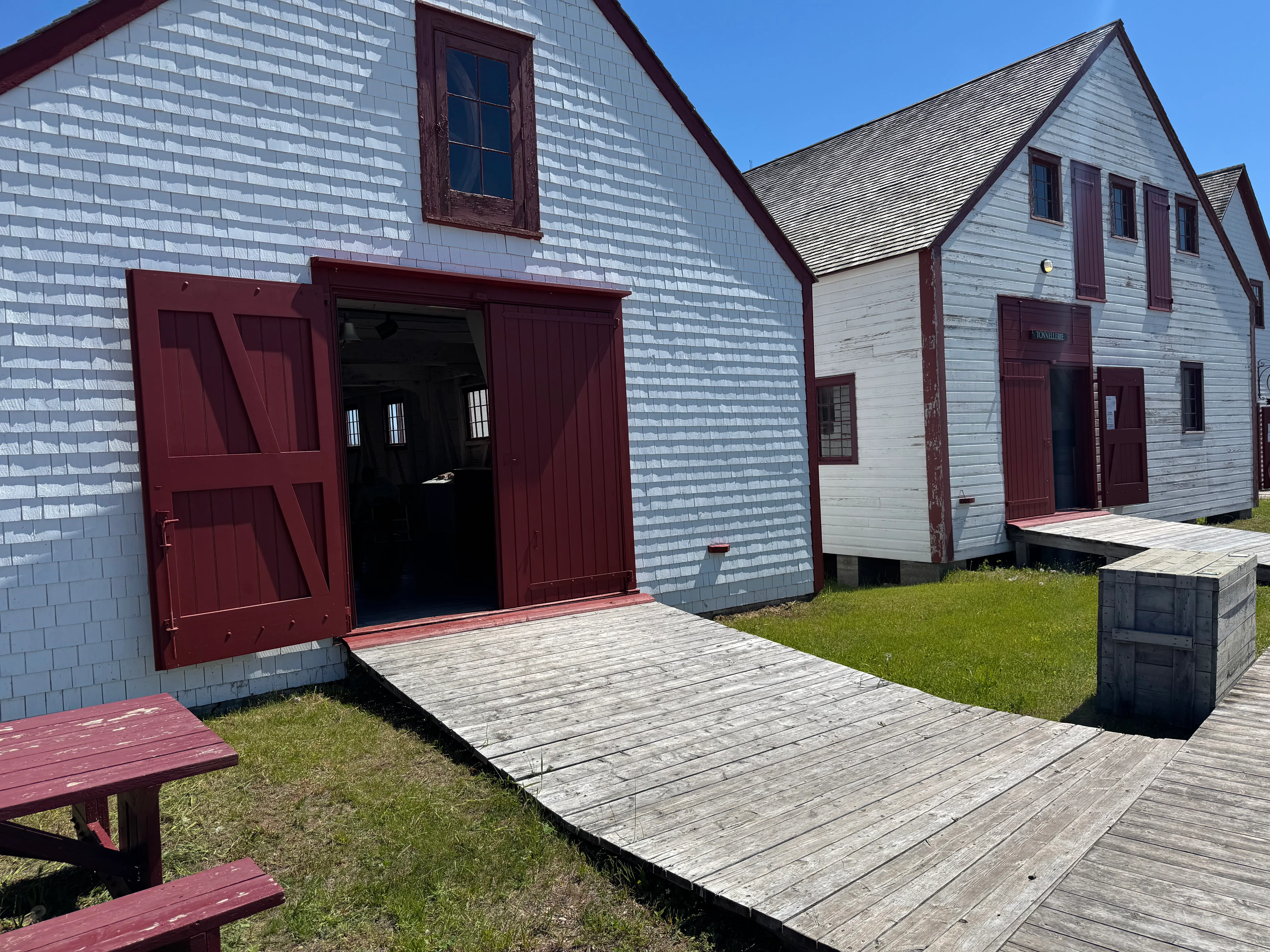 Reception - Sloped rear entrance