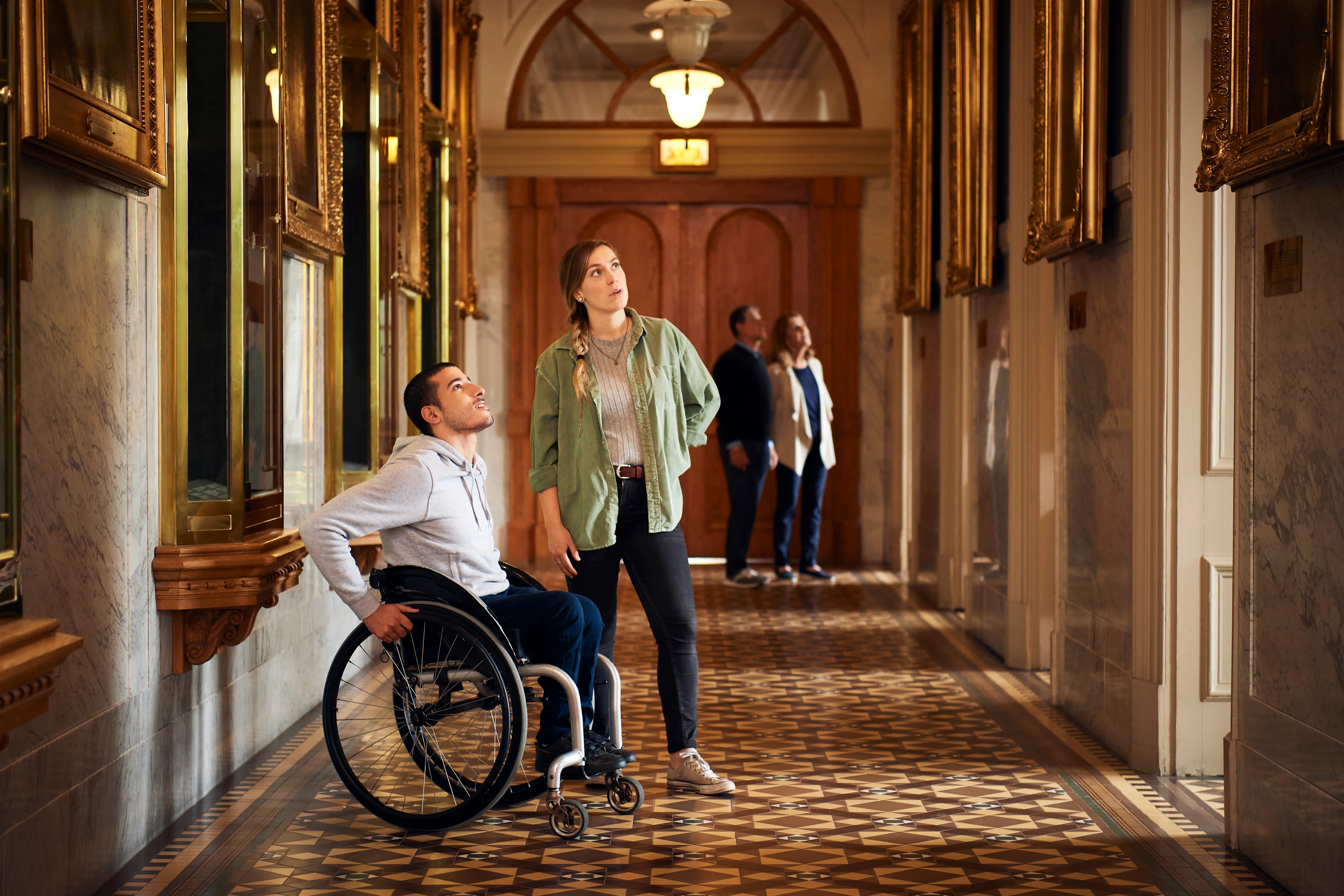 Parlement - Galerie des présidents