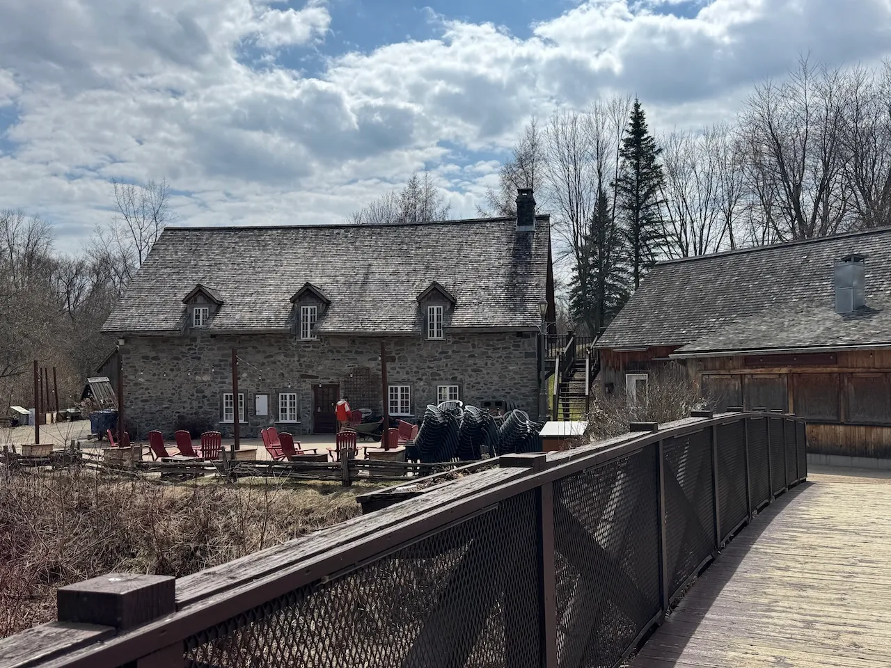 Exterior of the establishment