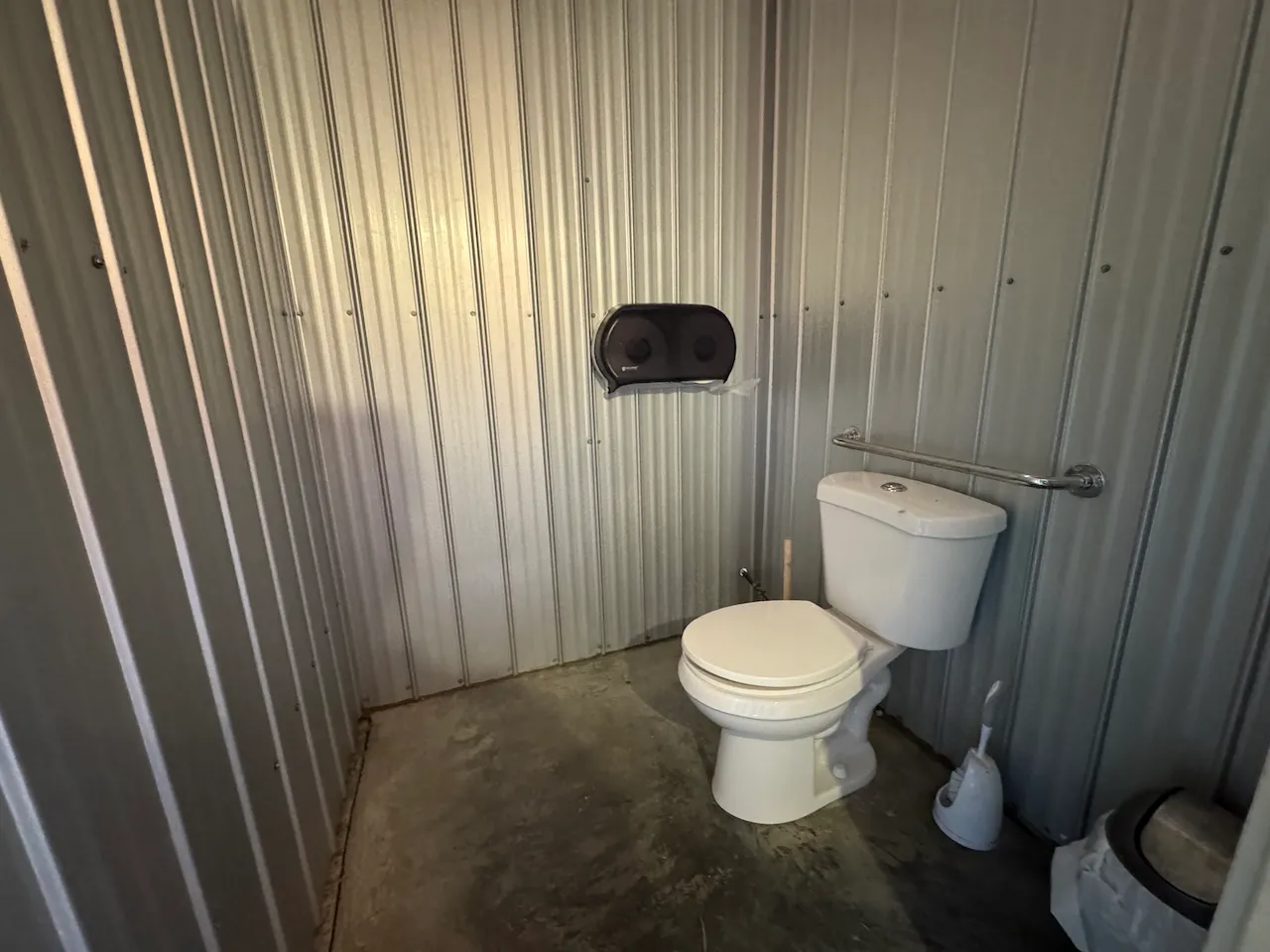 Bâtiment d'accueil - Cabine adaptée