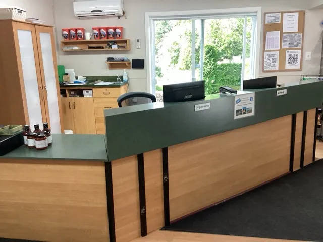 Reception desk