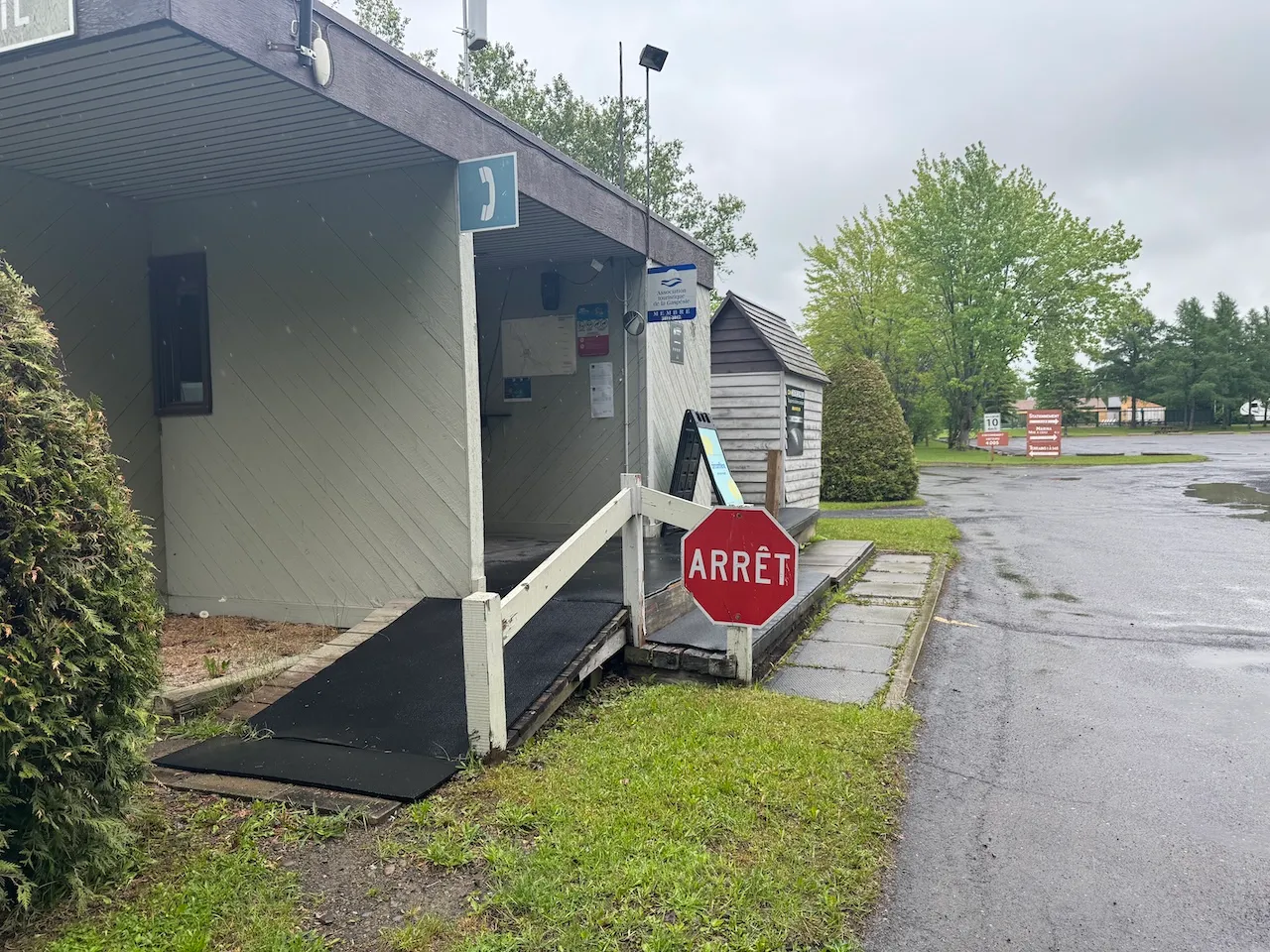 Rampe d'accès