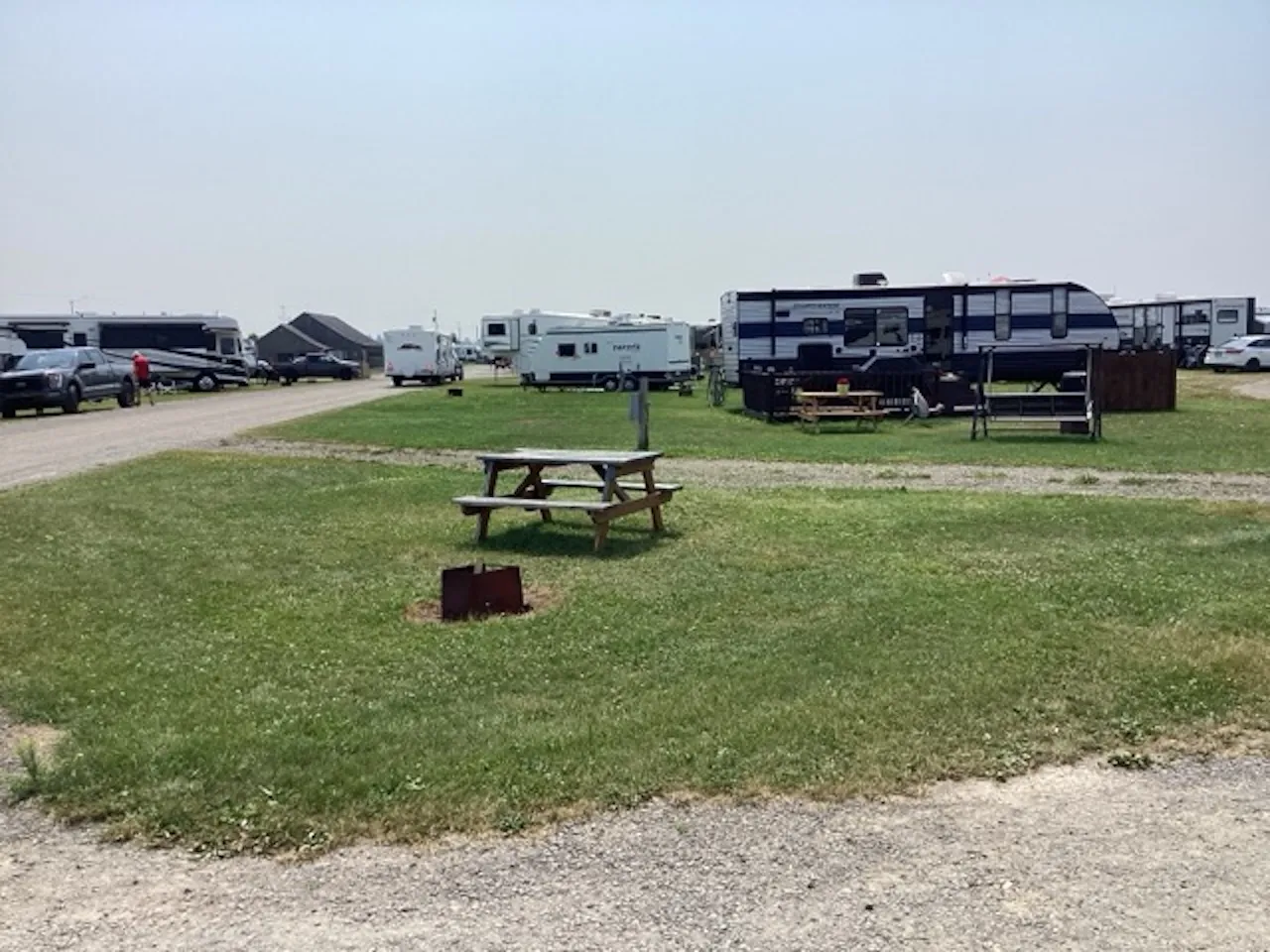 Vue d'ensemble du site