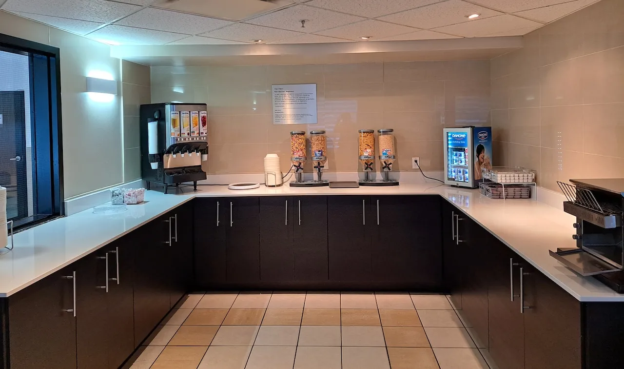 Zone de restauration