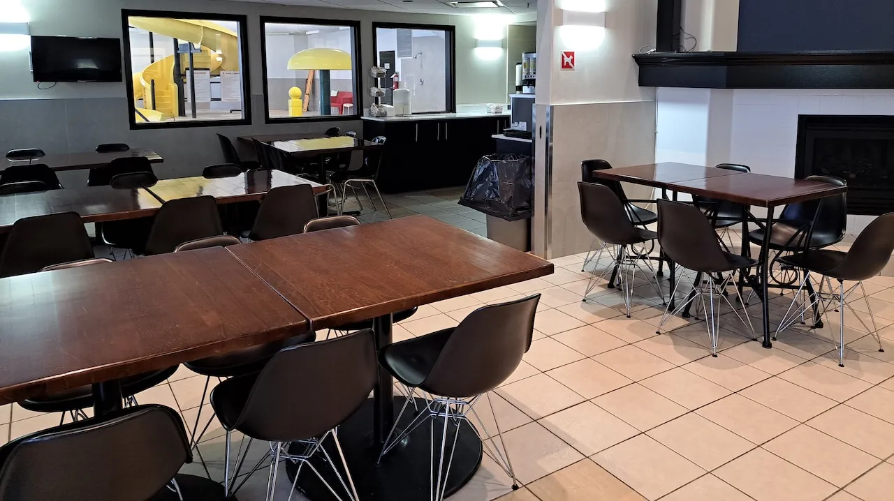 Zone de restauration