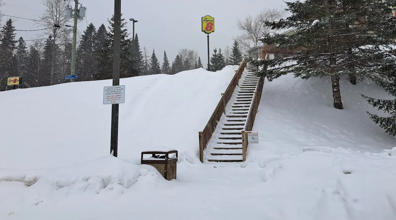 Stationnement - Escaliers
