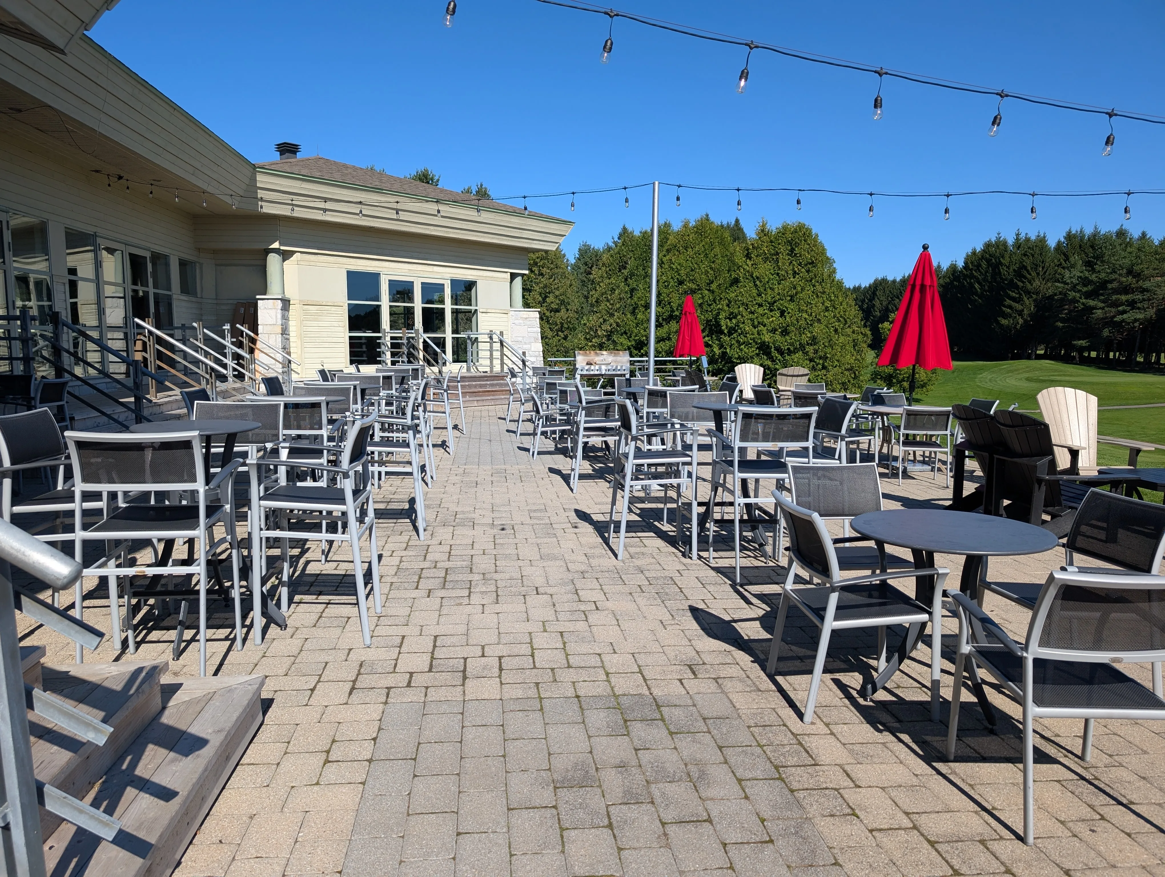Terrasse - tables hautes
