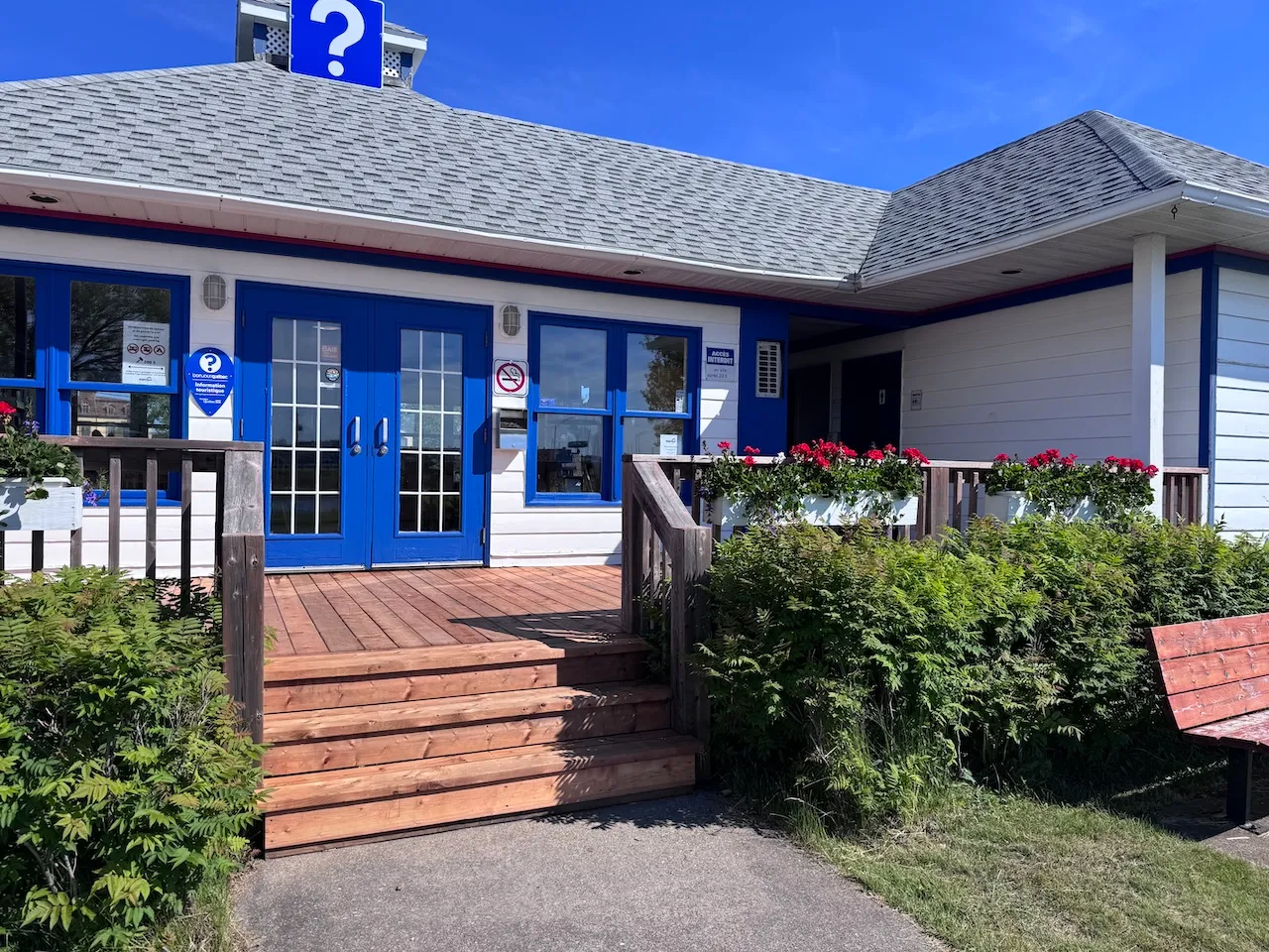 Front entrance