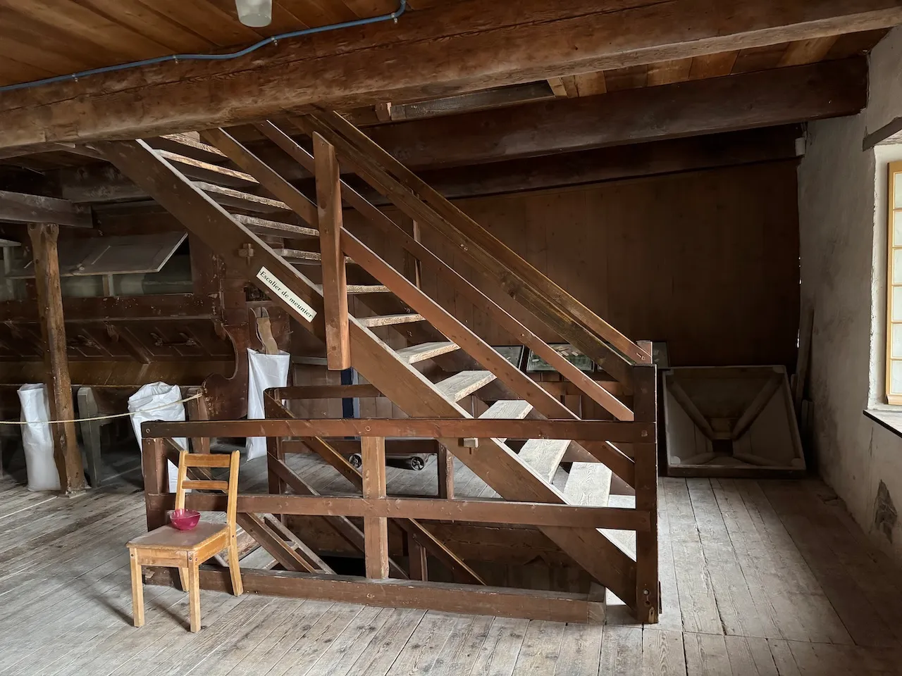 Escalier - Déplacement entre les étages