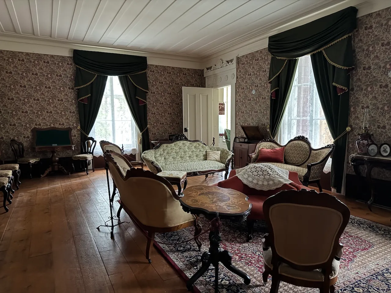 Intérieur du manoir