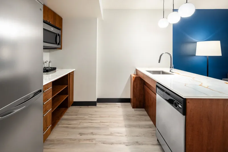 Chambre #220 - espace cuisine