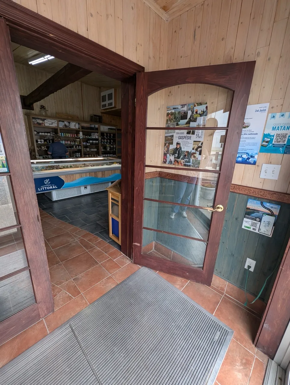 Vestibule and second entrance door