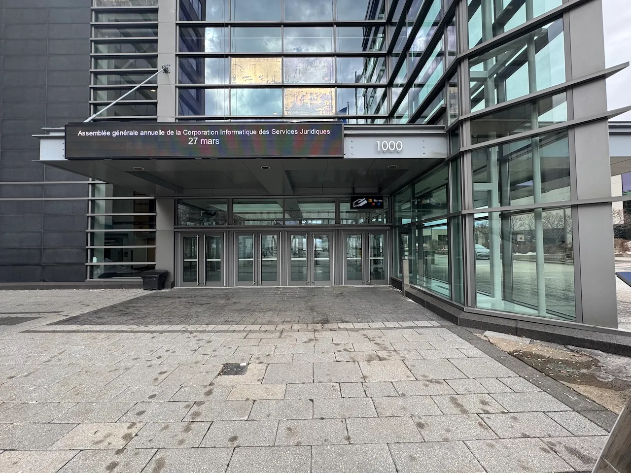 Exterior of the establishment