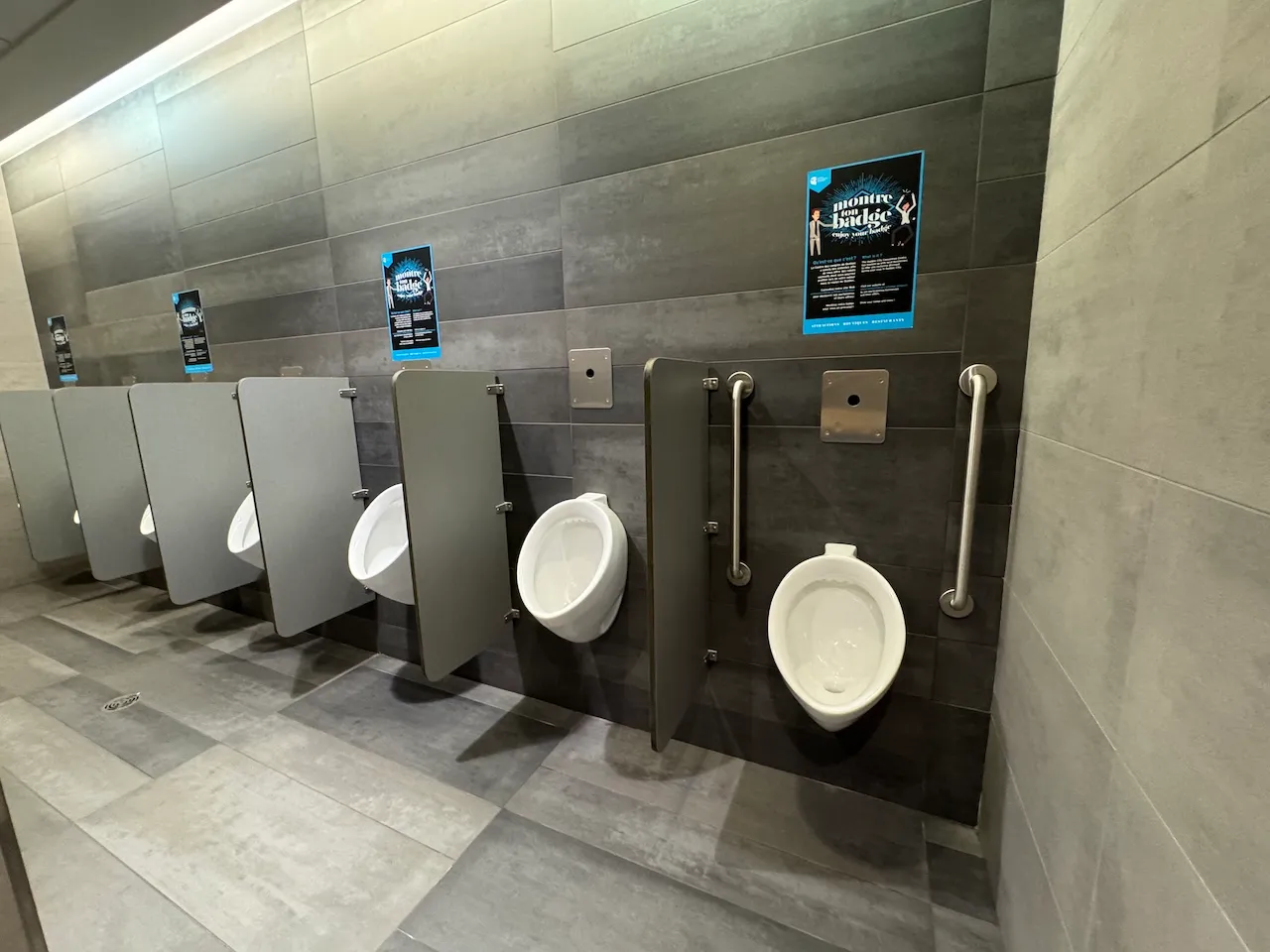 Men restrooms - Level 3 (near hall 310)