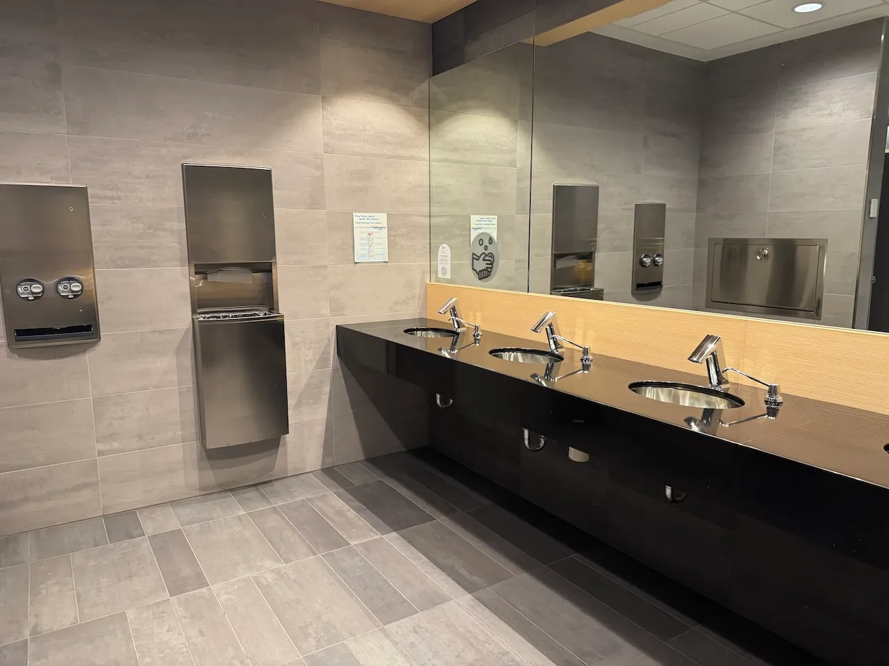 Restrooms - Level 3 (near hall 300)