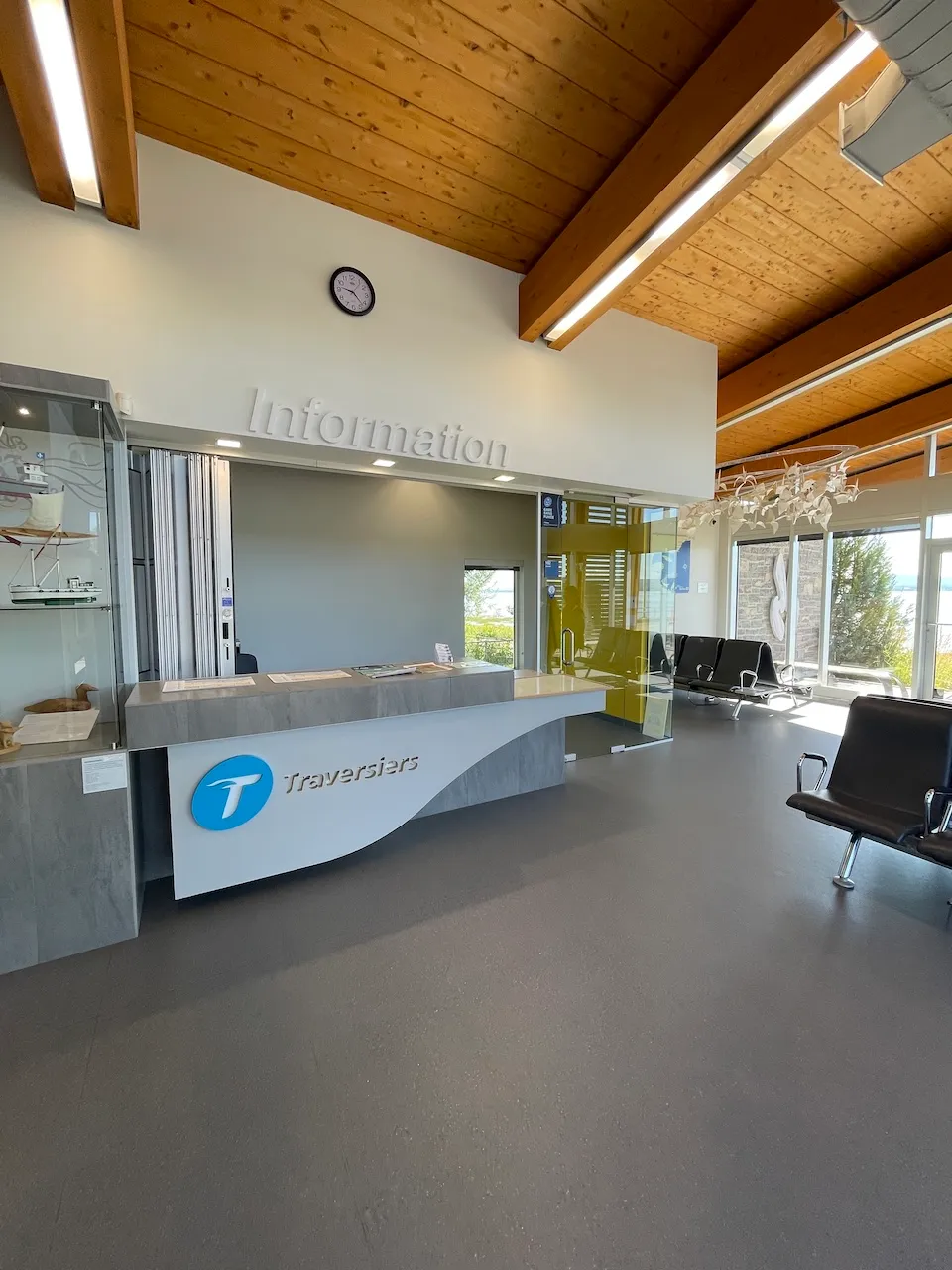 Isle-aux-Grues River Terminal - Information Kiosk