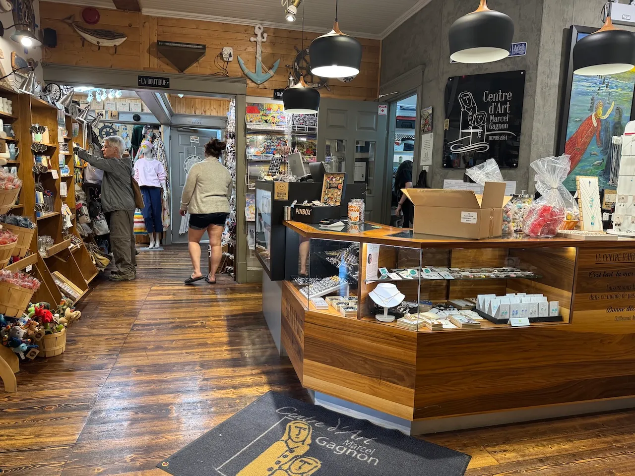 Comptoir d'accueil