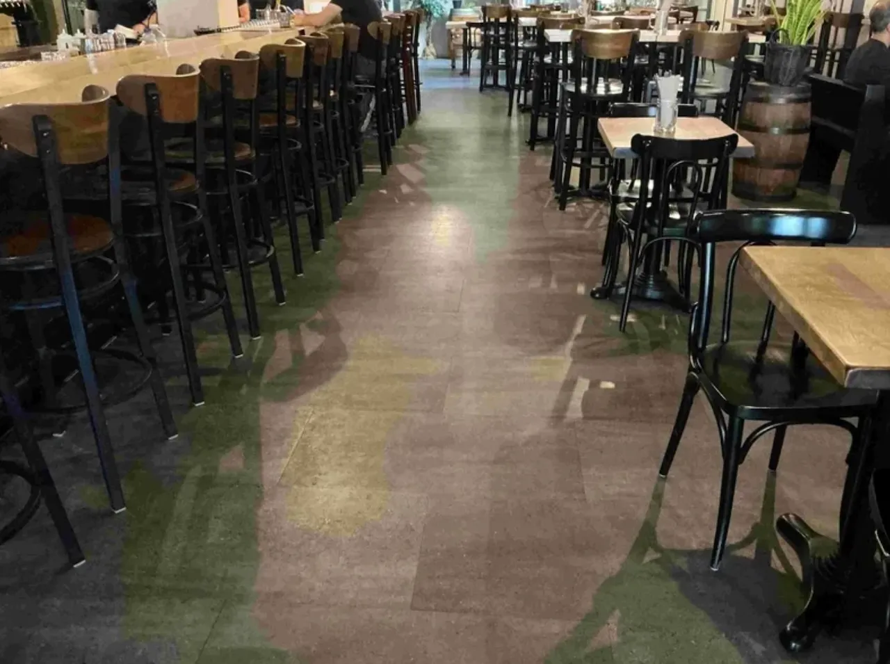 Intérieur du restaurant