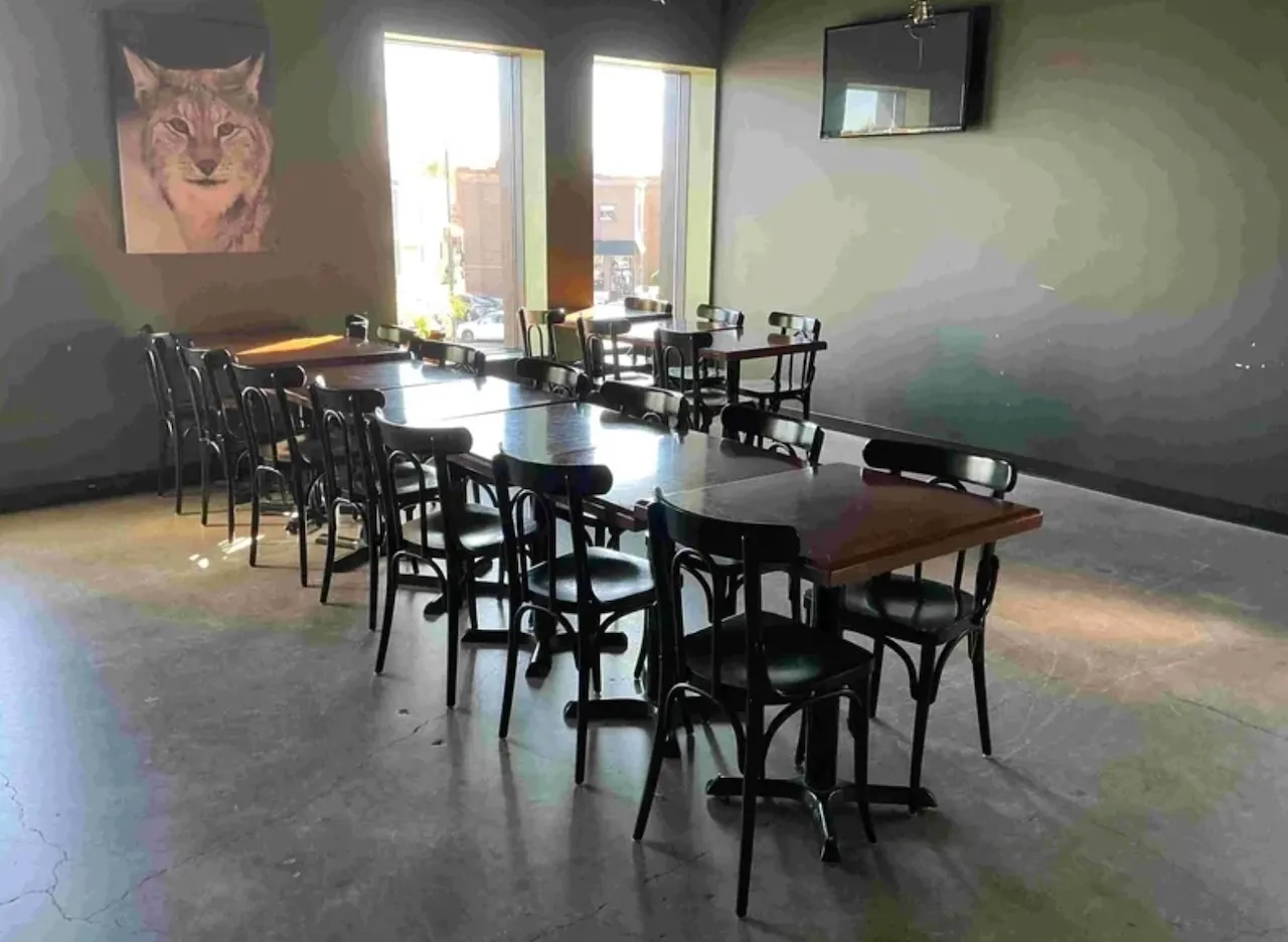 Intérieur du restaurant