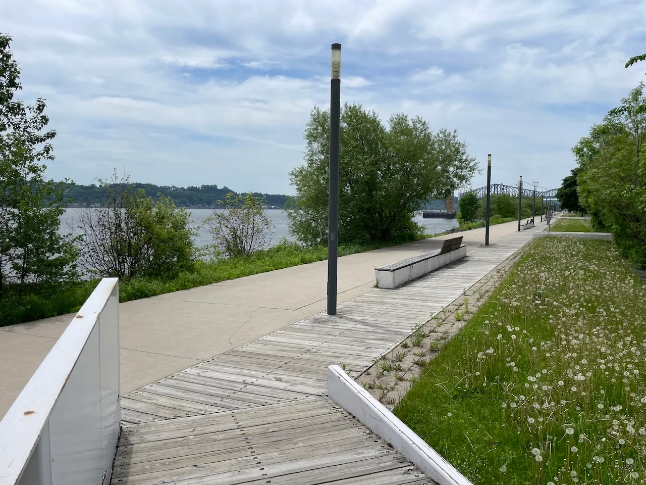 Chemin menant aux prochaines stations