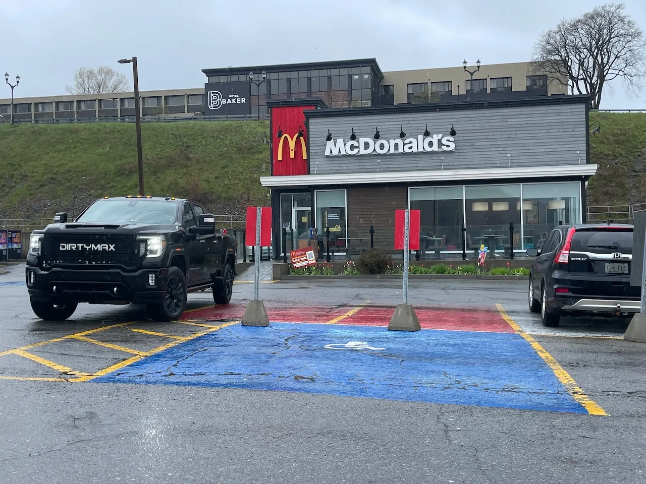 Reserved Parking Spaces - Shopping Center