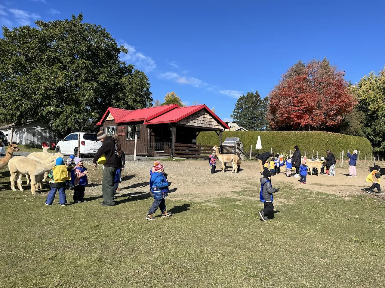 Zone de la visite guidée