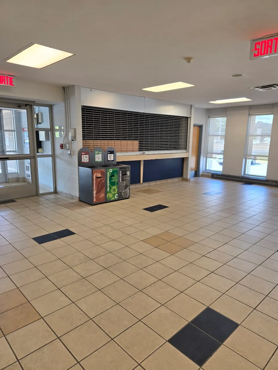 Intérieur de l'aréna Roberto-Luongo