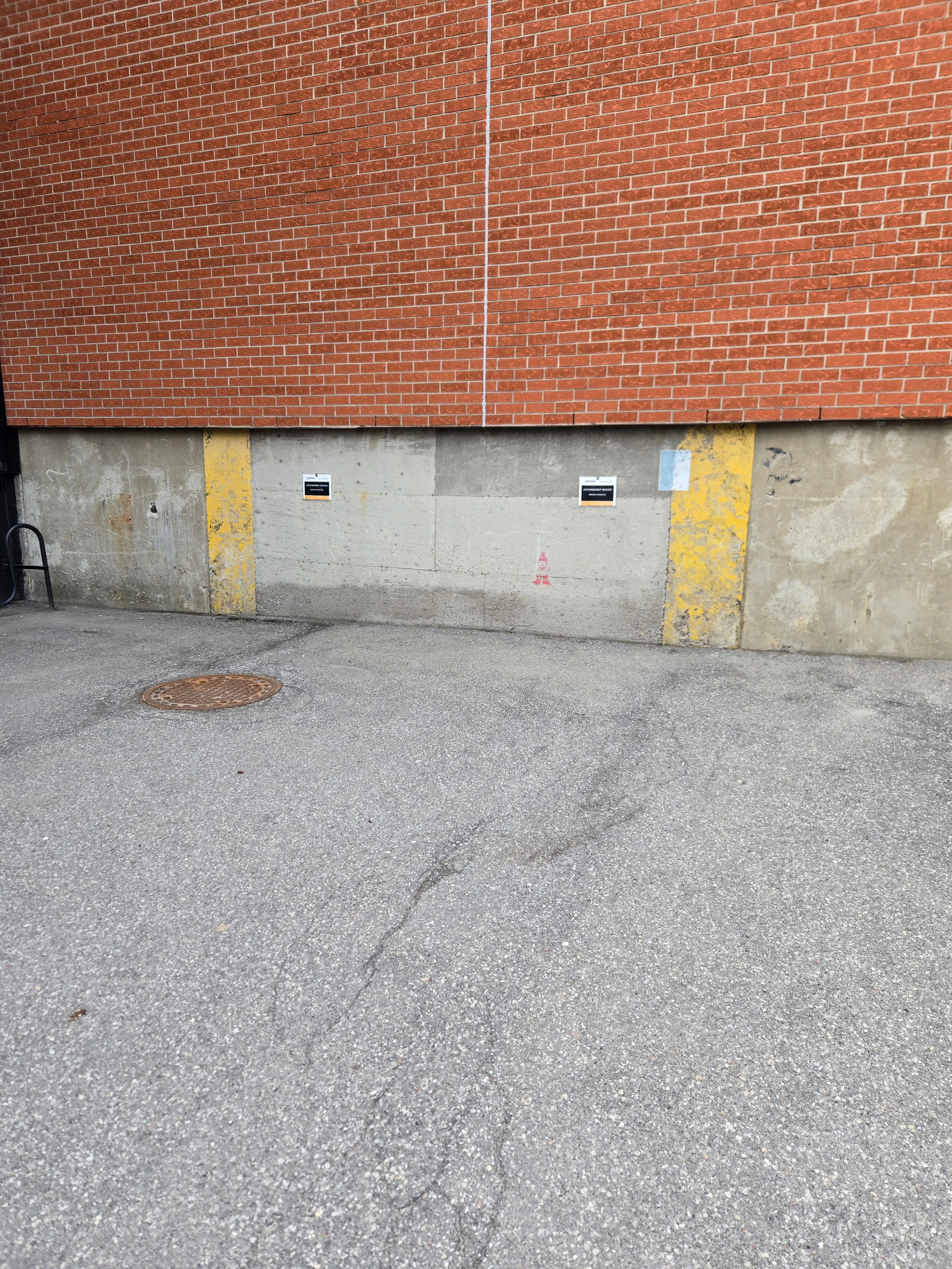 Reserved parking spaces - unofficial