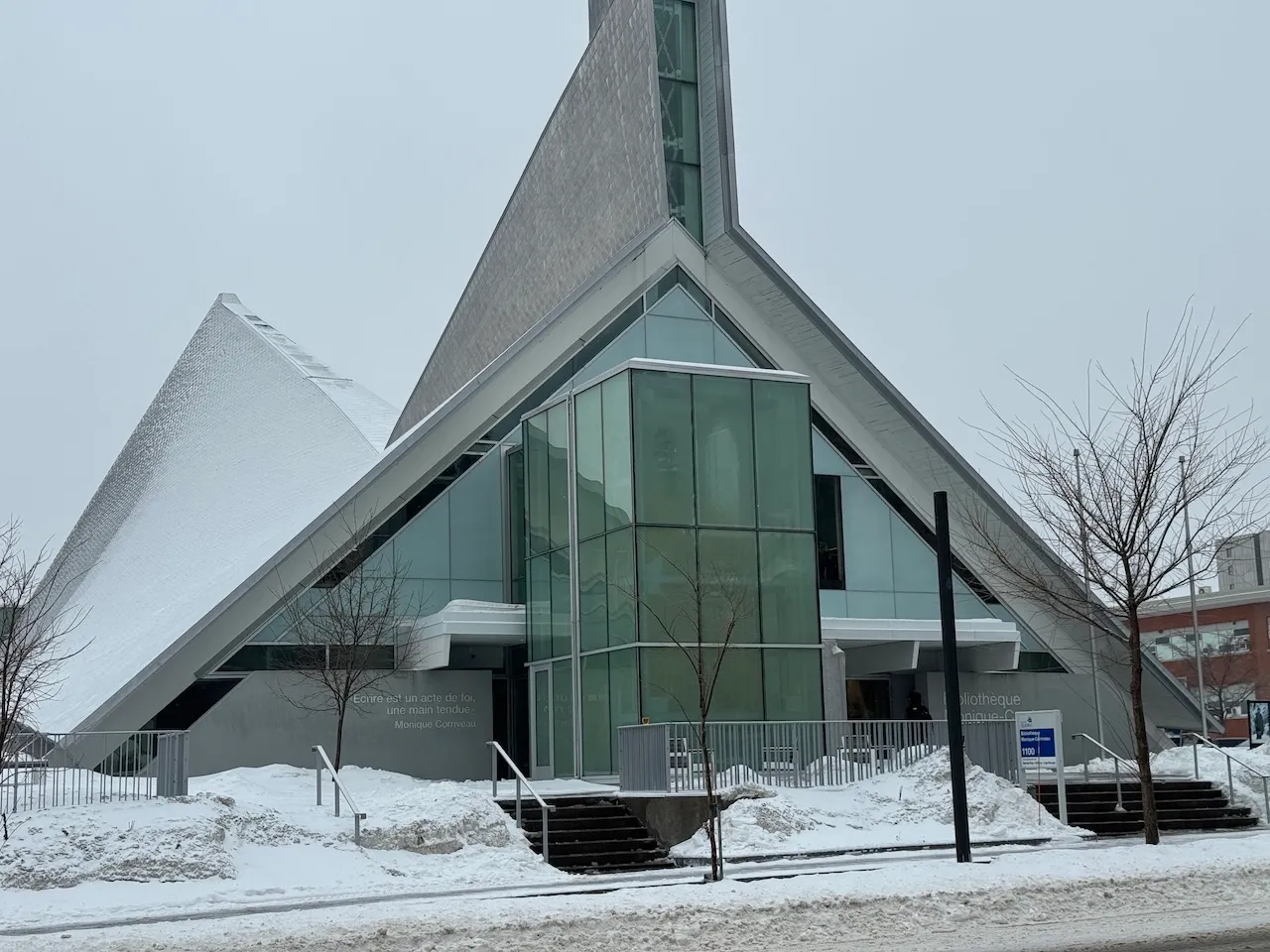 Exterior of the establishment