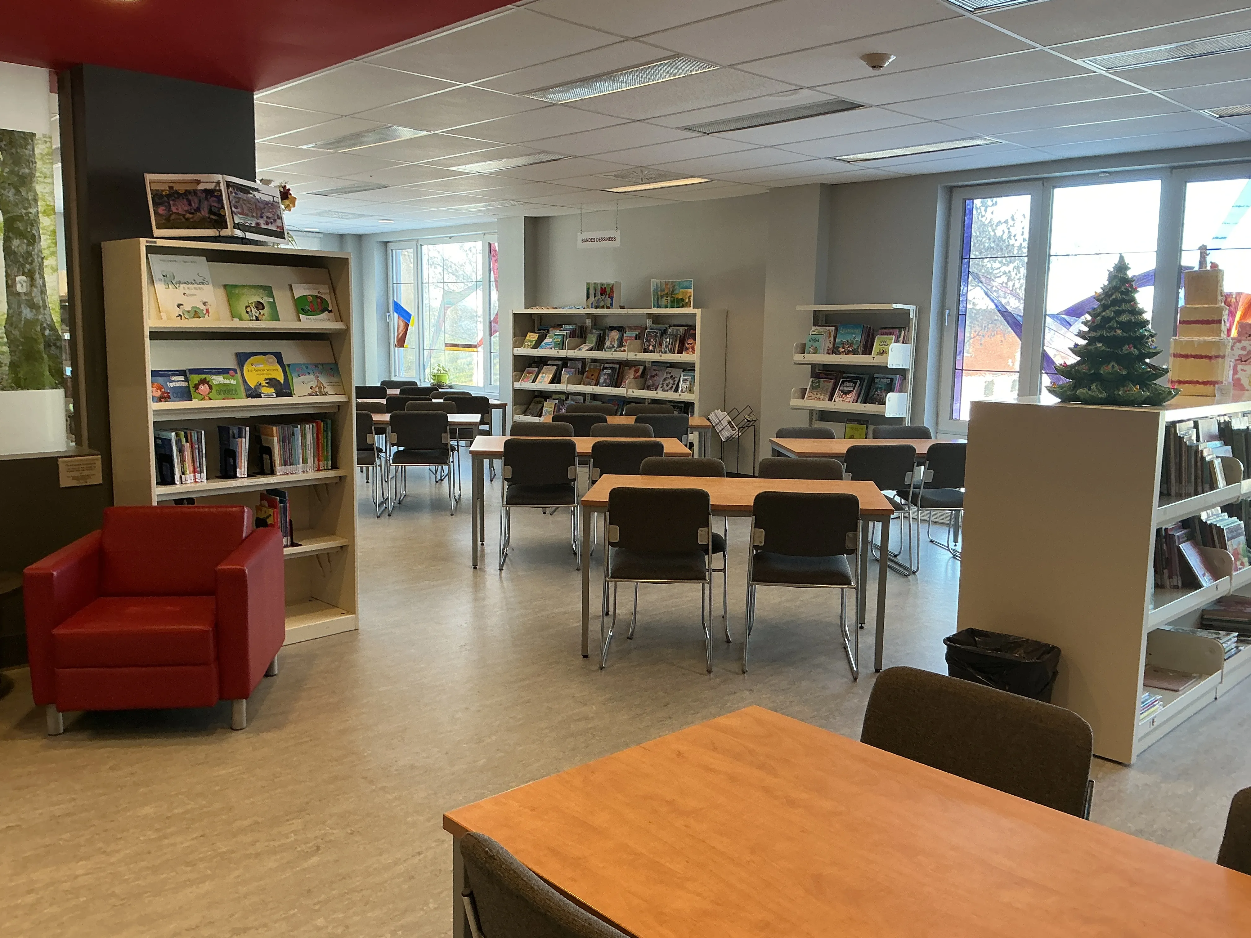 Salle de bibliothèque