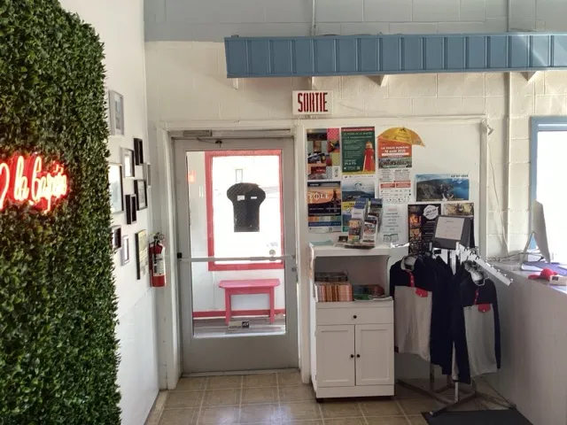 Intérieur de l'accueil