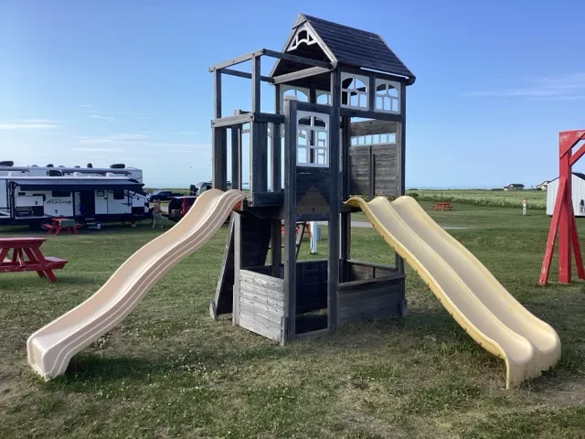 Aire de loisirs sur le site