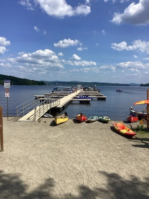 Access to the dock