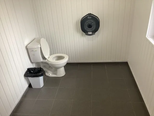 Sanitary block 6 - Toilet cabin