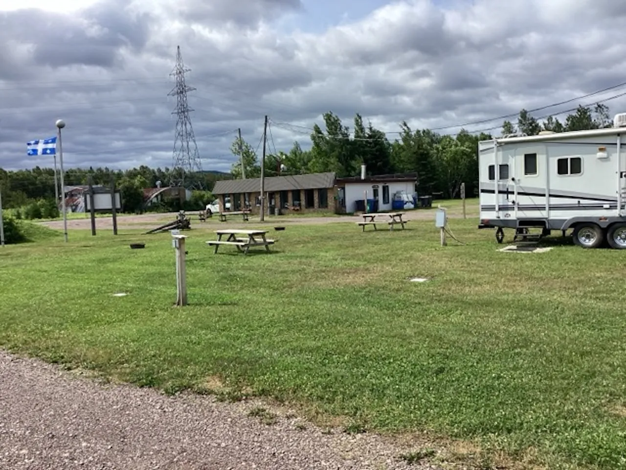 Vue d'ensemble du site