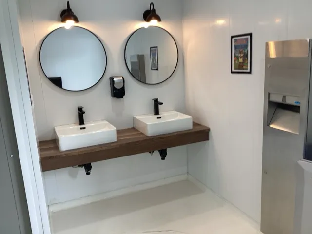 Sanitary block 1 - Sinks