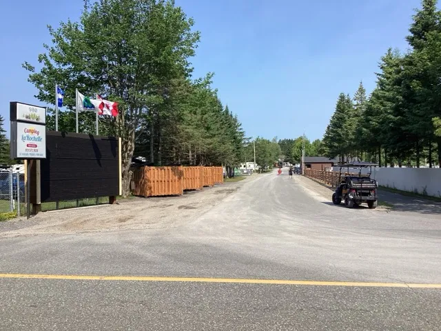 Entrance of the camping