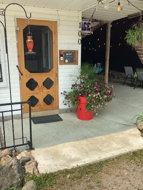 Bâtiment d'accueil - Entrée