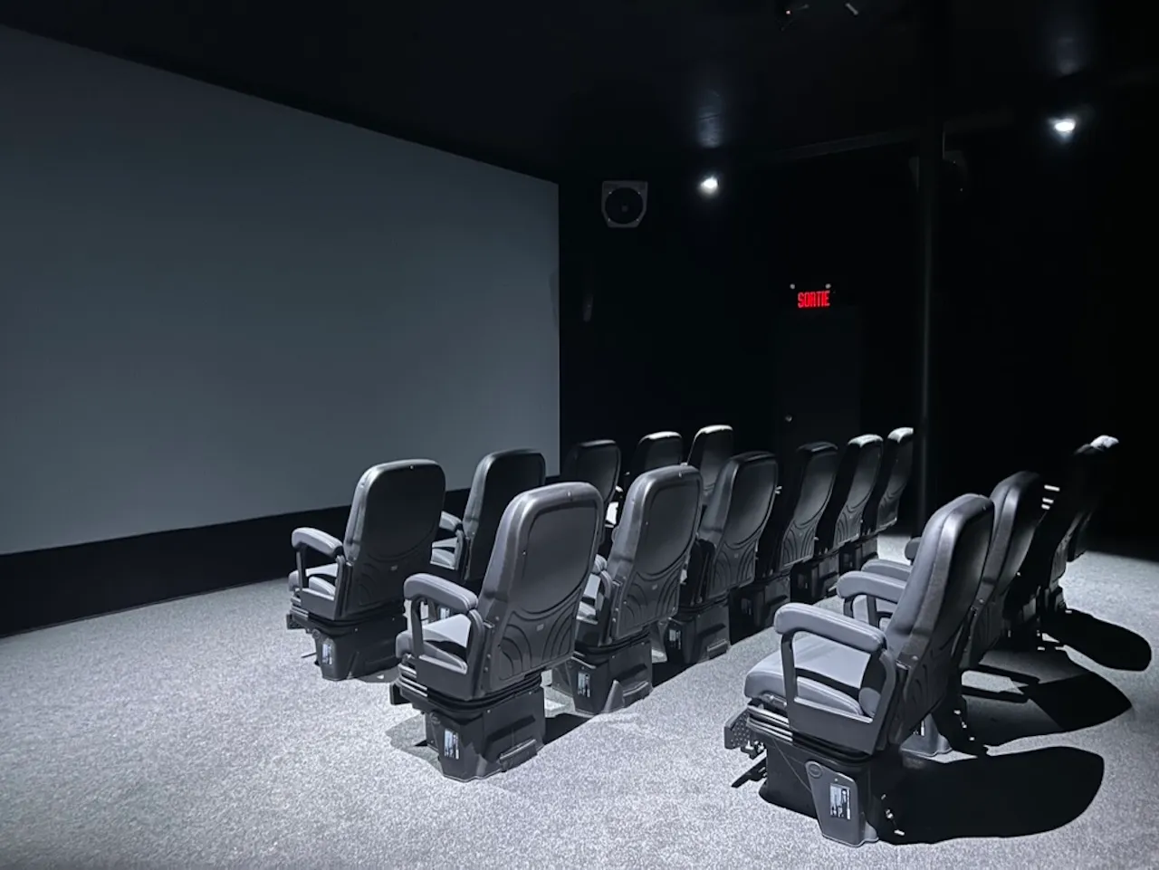 Salle de diffusion