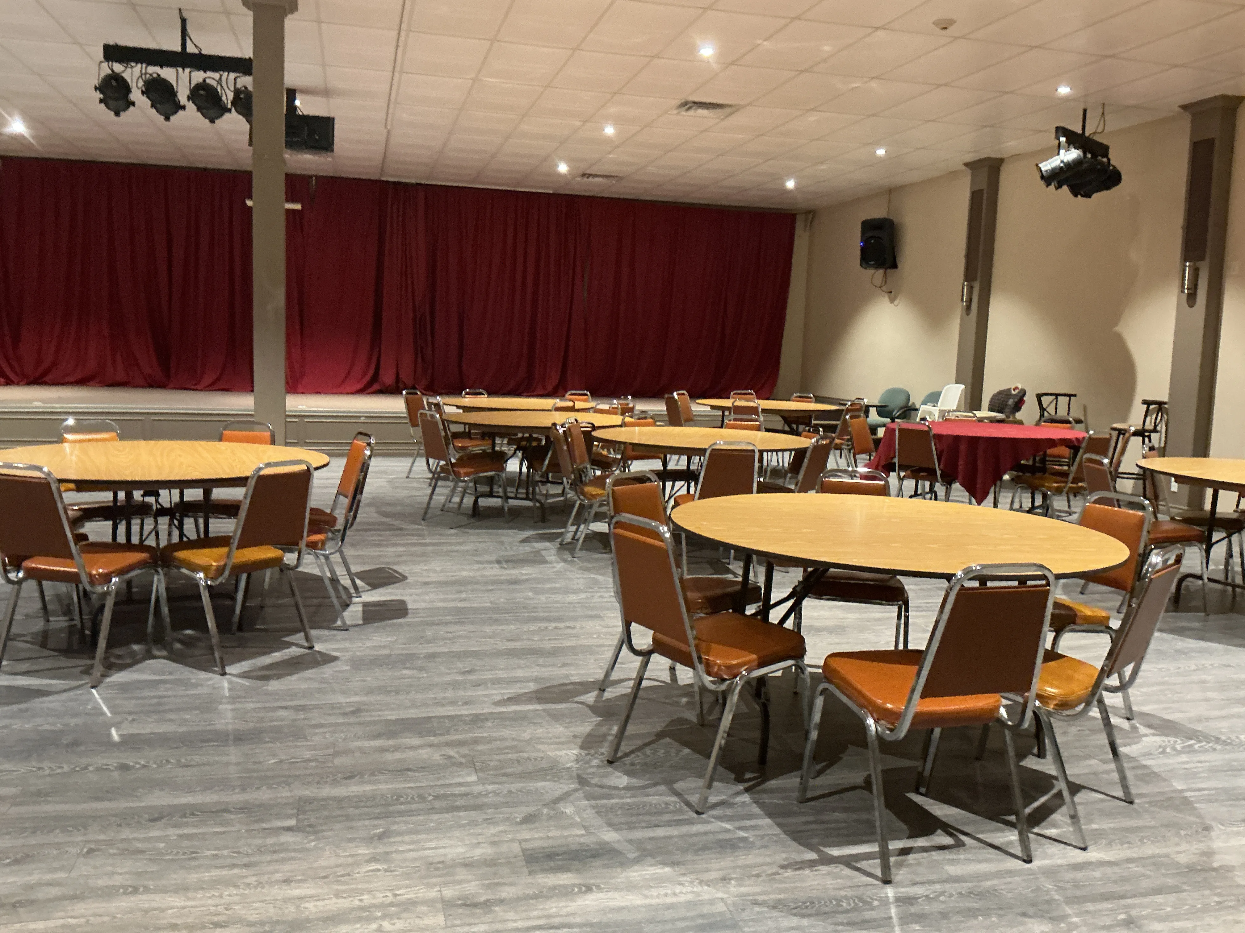 Salle de rassemblement