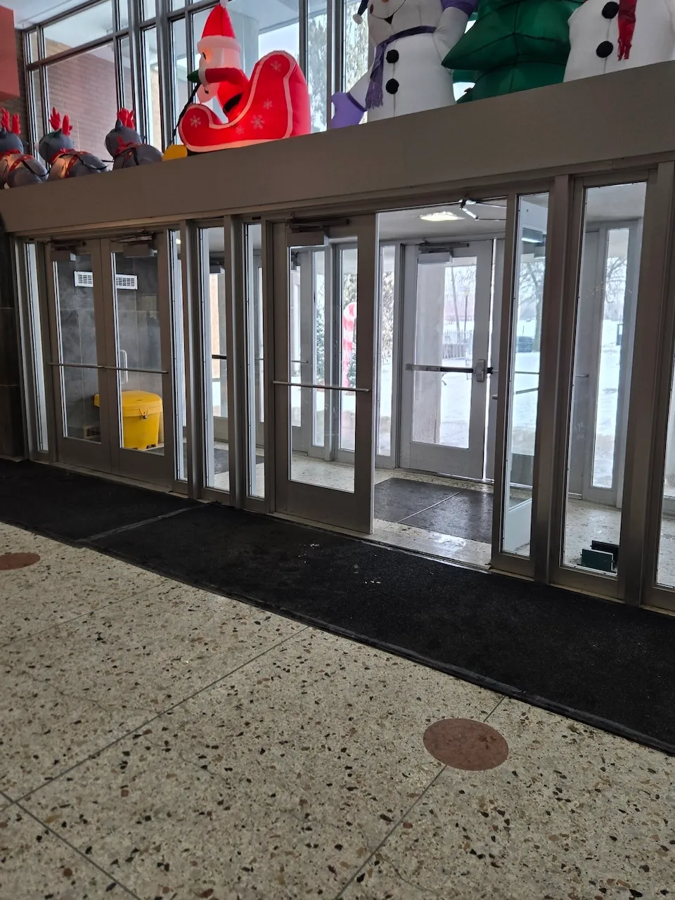 Interior of the main entrance